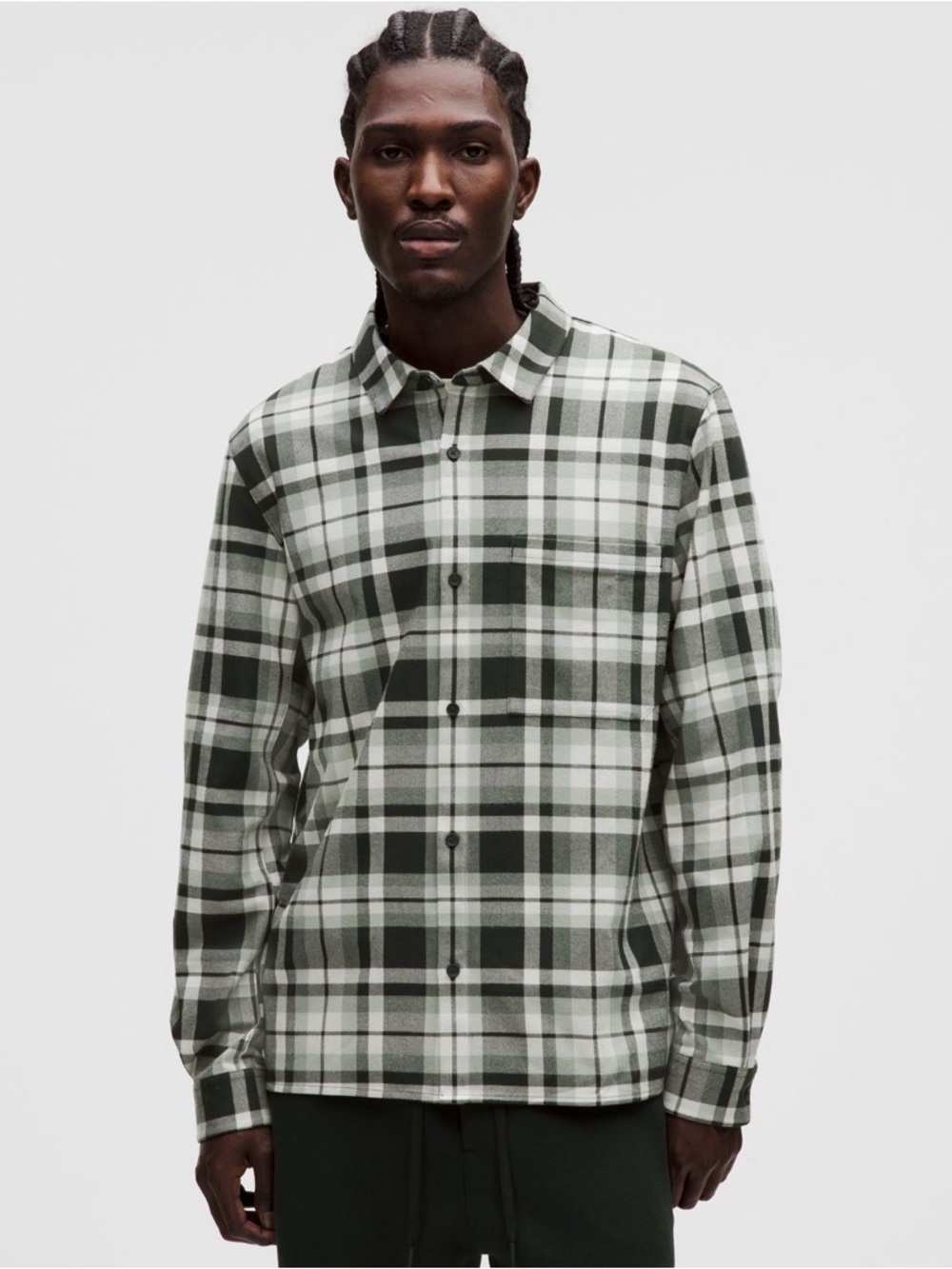 lululemon athletica Men’s Brushed Woven Overshirt